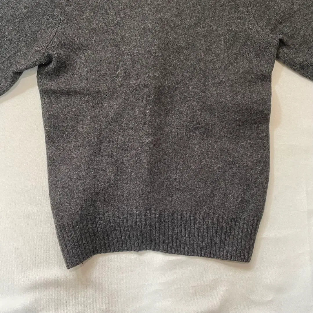 UNIQLO [S] UNIQLO LAMBSWOOL V-neck sweater long sleeve MENS