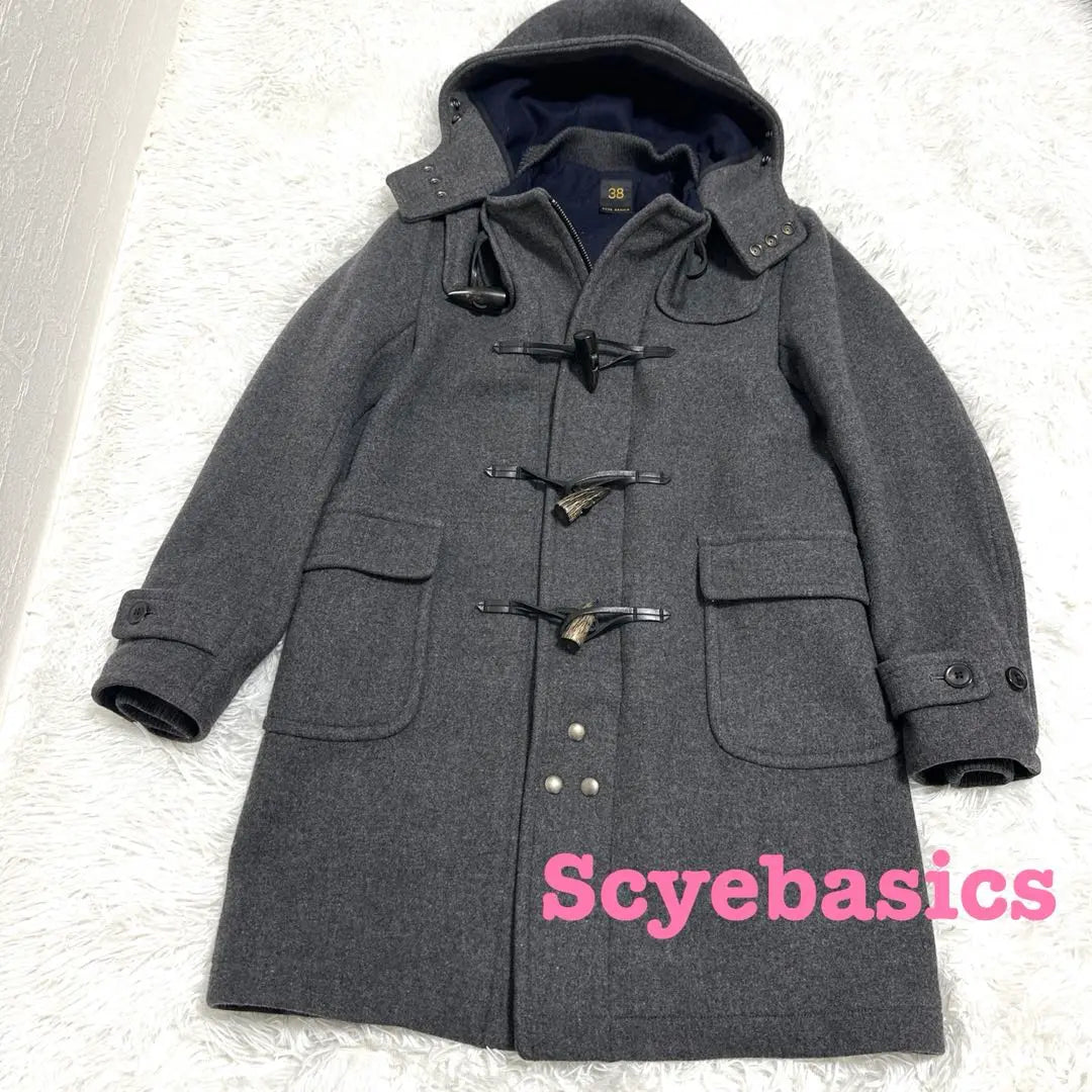 Beautiful quality✨ Cybasics wool cashmere duffel coat gray