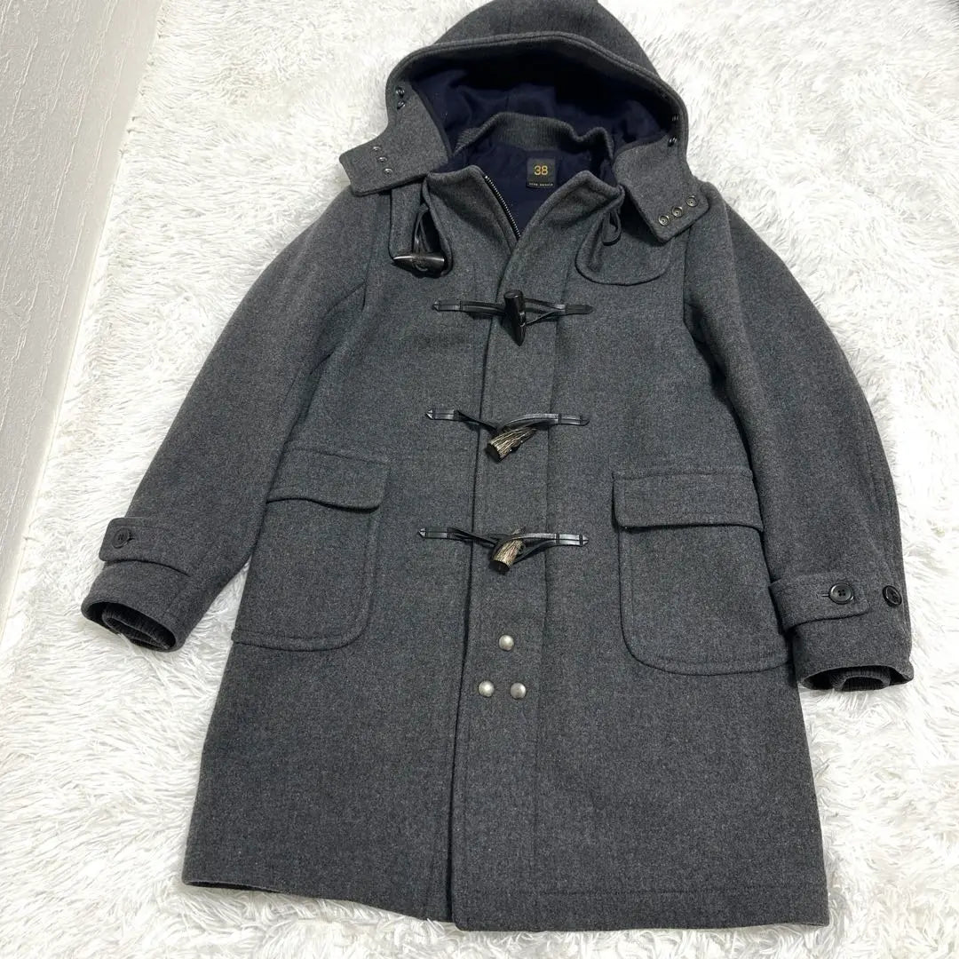 Beautiful quality✨ Cybasics wool cashmere duffel coat gray