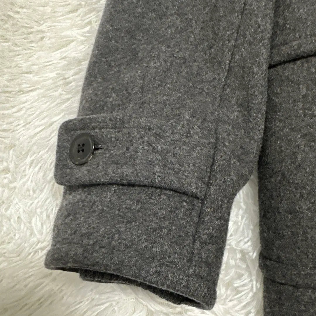 Beautiful quality✨ Cybasics wool cashmere duffel coat gray