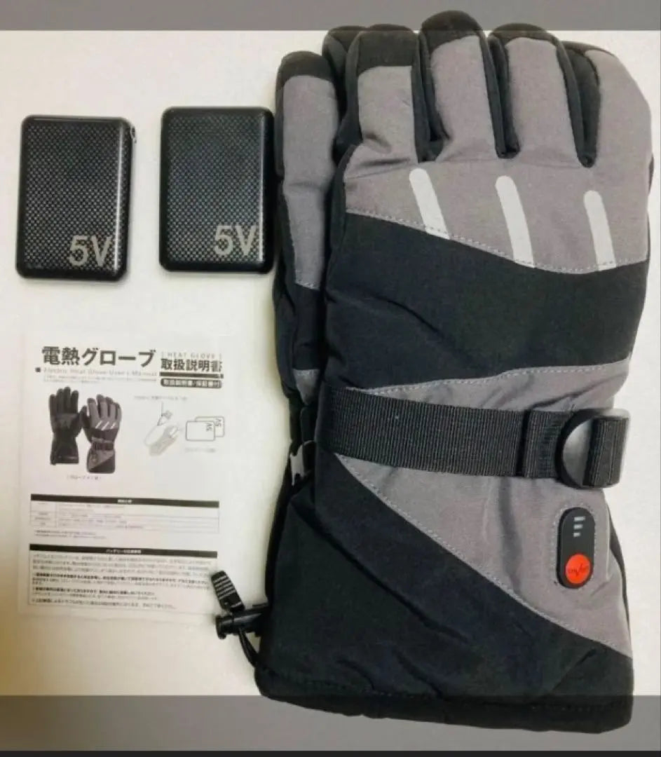 Electric Heating Gloves Bike Gloves 5V 6000mAh/7.4V 5000mAh