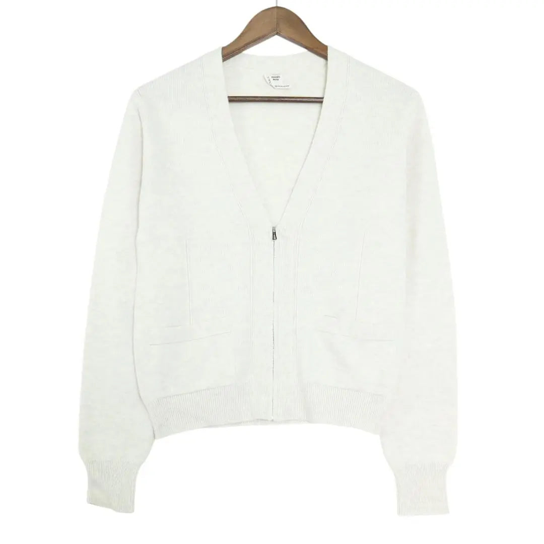 HERMES Cashmere x Cotton Zip Cardigan Margiela Period