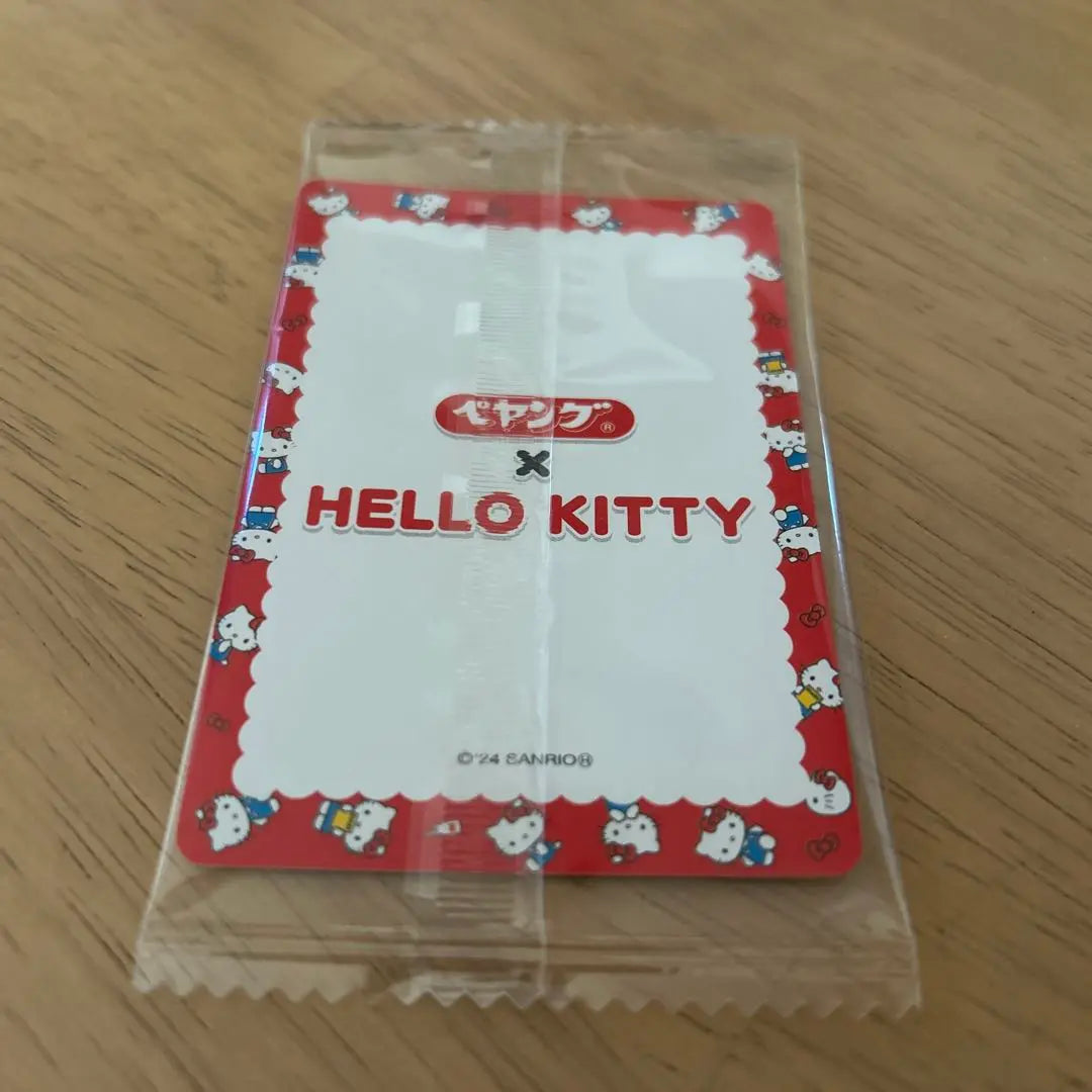 Entrega anónima ☆ Colaboración Peyang x Hello Kitty ☆ Tarjeta ☆ 2 puntos