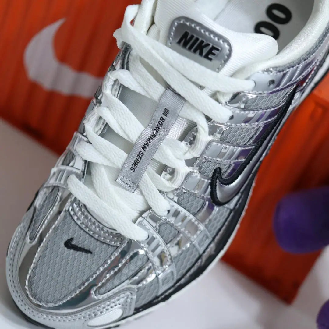 [New] NIKE P-6000 Metallic Silver 25.5cm