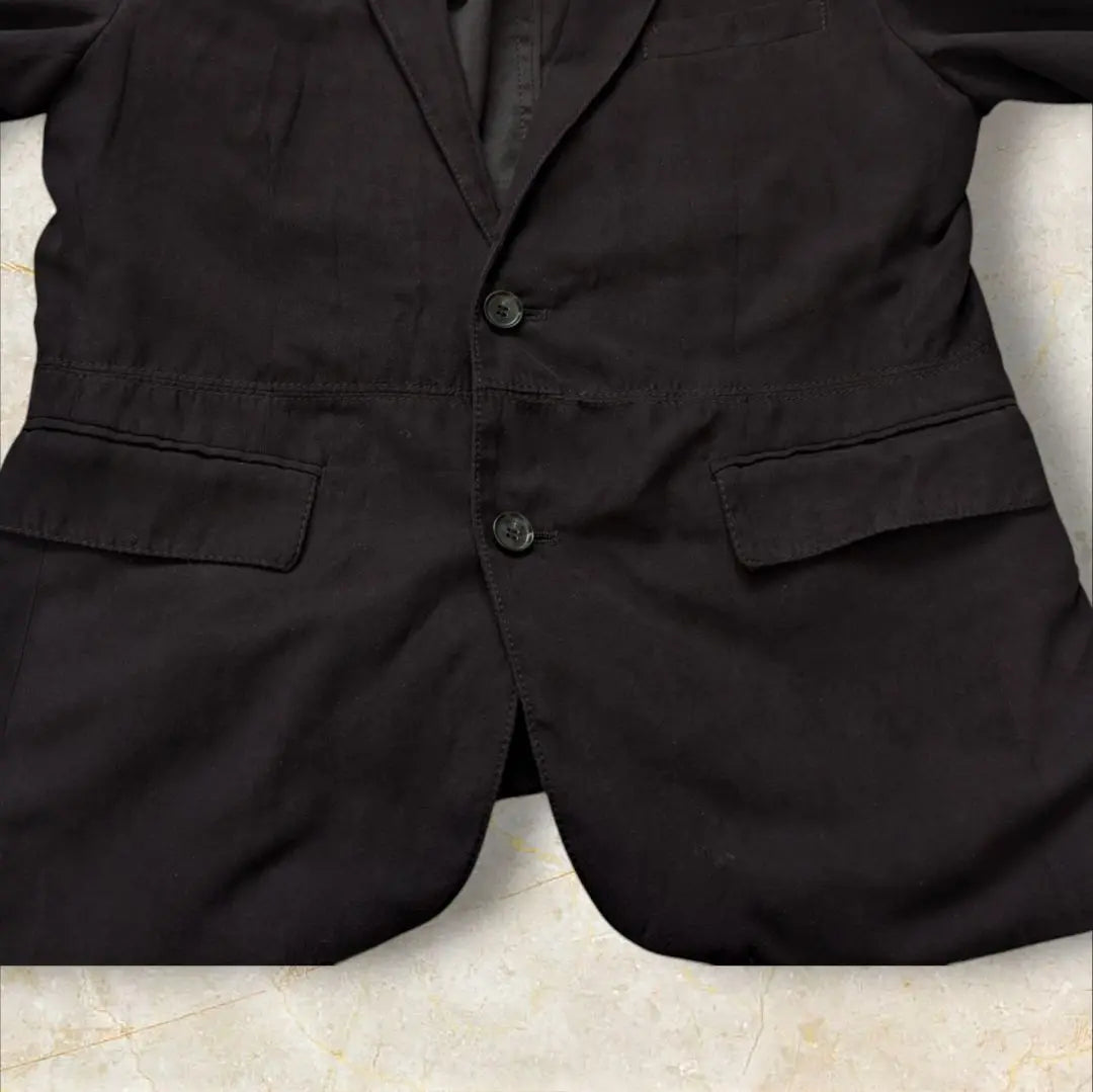 *ComSizem* Jacket Tailored Jacket Black Suede-like M