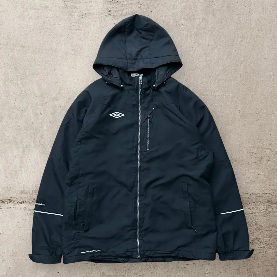 [Umbro] 90S Hoody Full Cotton Nylon Jacket Reflector Embroidery Logo Sports