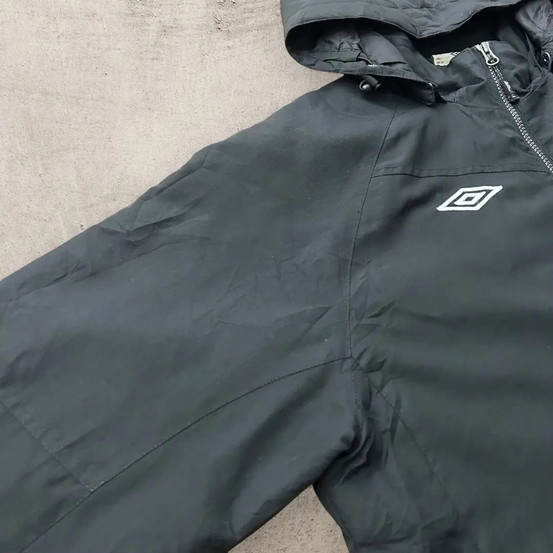 [Umbro] 90S Hoody Full Cotton Nylon Jacket Reflector Embroidery Logo Sports