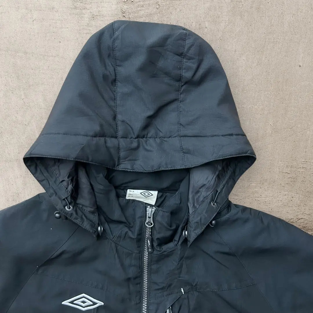 [Umbro] 90S Hoody Full Cotton Nylon Jacket Reflector Embroidery Logo Sports