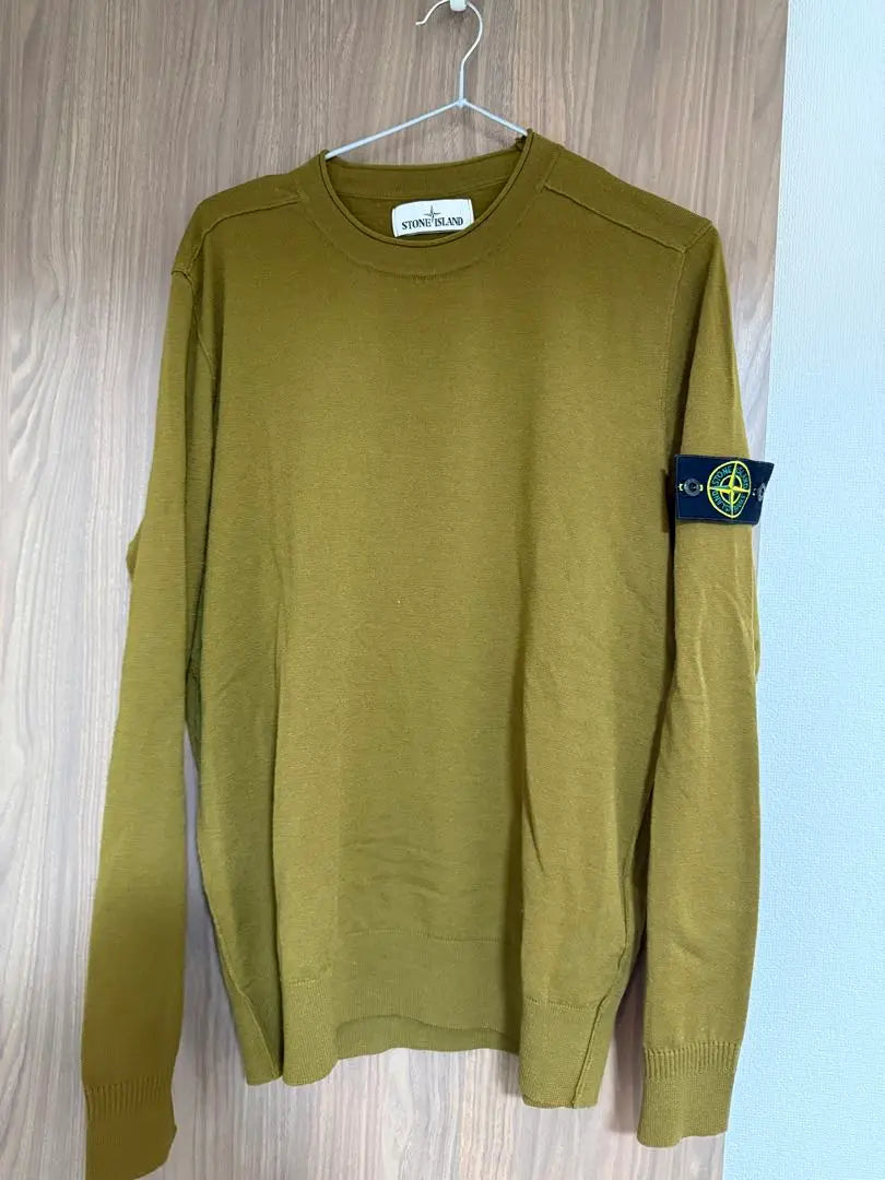 [Unused] STONE ISLAND knit sweatshirt