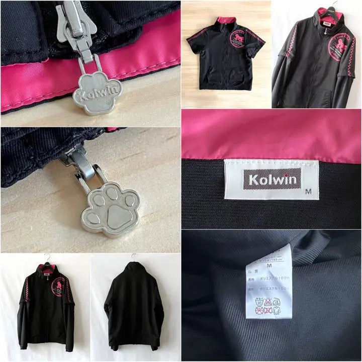 Super cute! ★ Kolwin 2WAY Zip-up Jacket