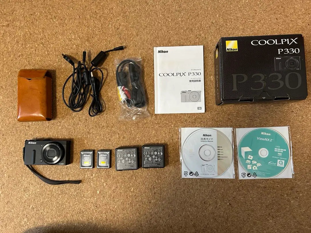 Good condition Nikon COOLPIX P330 with battery and 2 chargers