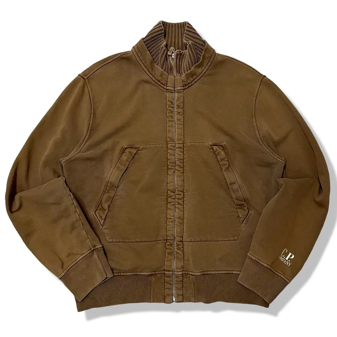 [2003AW] CPCOMPANY Chaqueta de camión con cremallera marrón