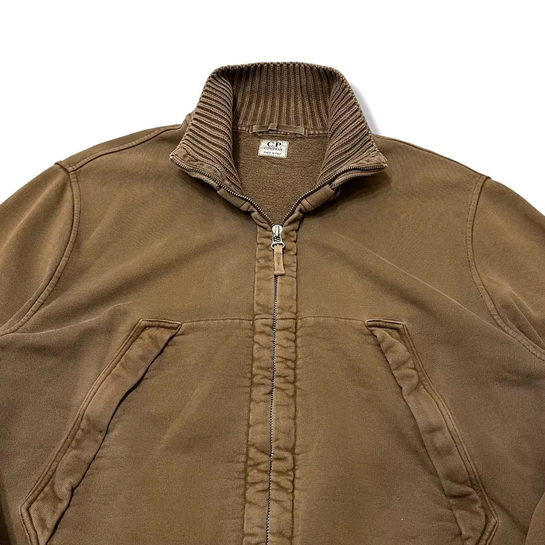 [2003AW] CPCOMPANY Chaqueta de camión con cremallera marrón