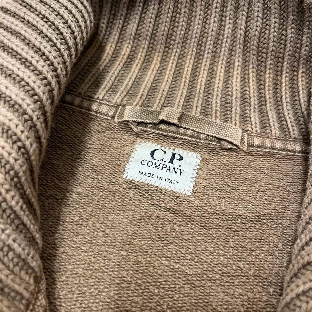 [2003AW] CPCOMPANY Chaqueta de camión con cremallera marrón