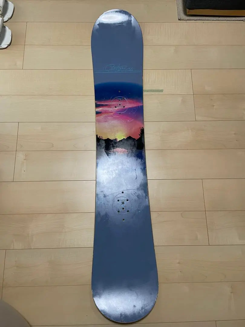 BURTON Snowboard CUSTOM55 Sunset Design