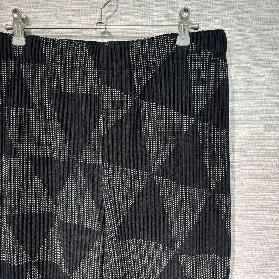 【Hombre Polded】 Pantalones de rejilla triangular