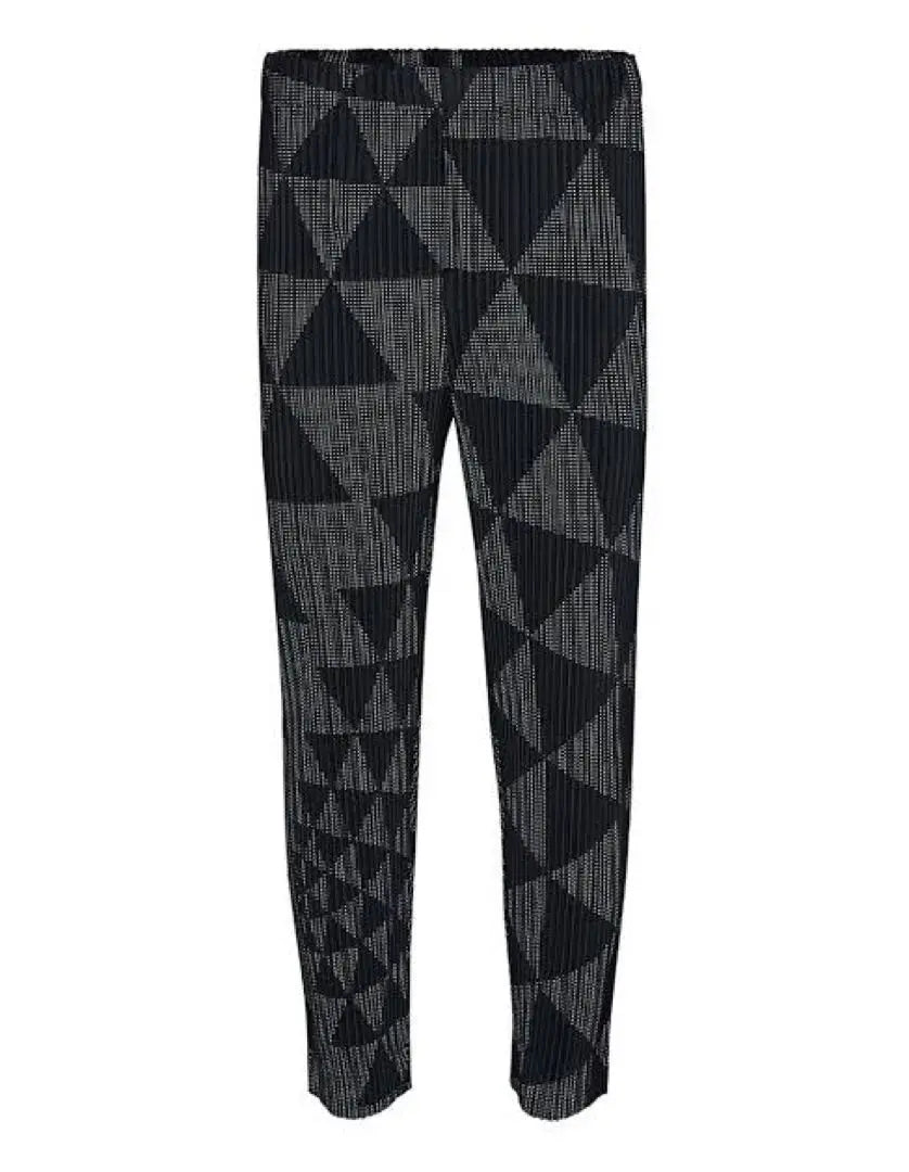 【Polded Man】 Triangular grid pants