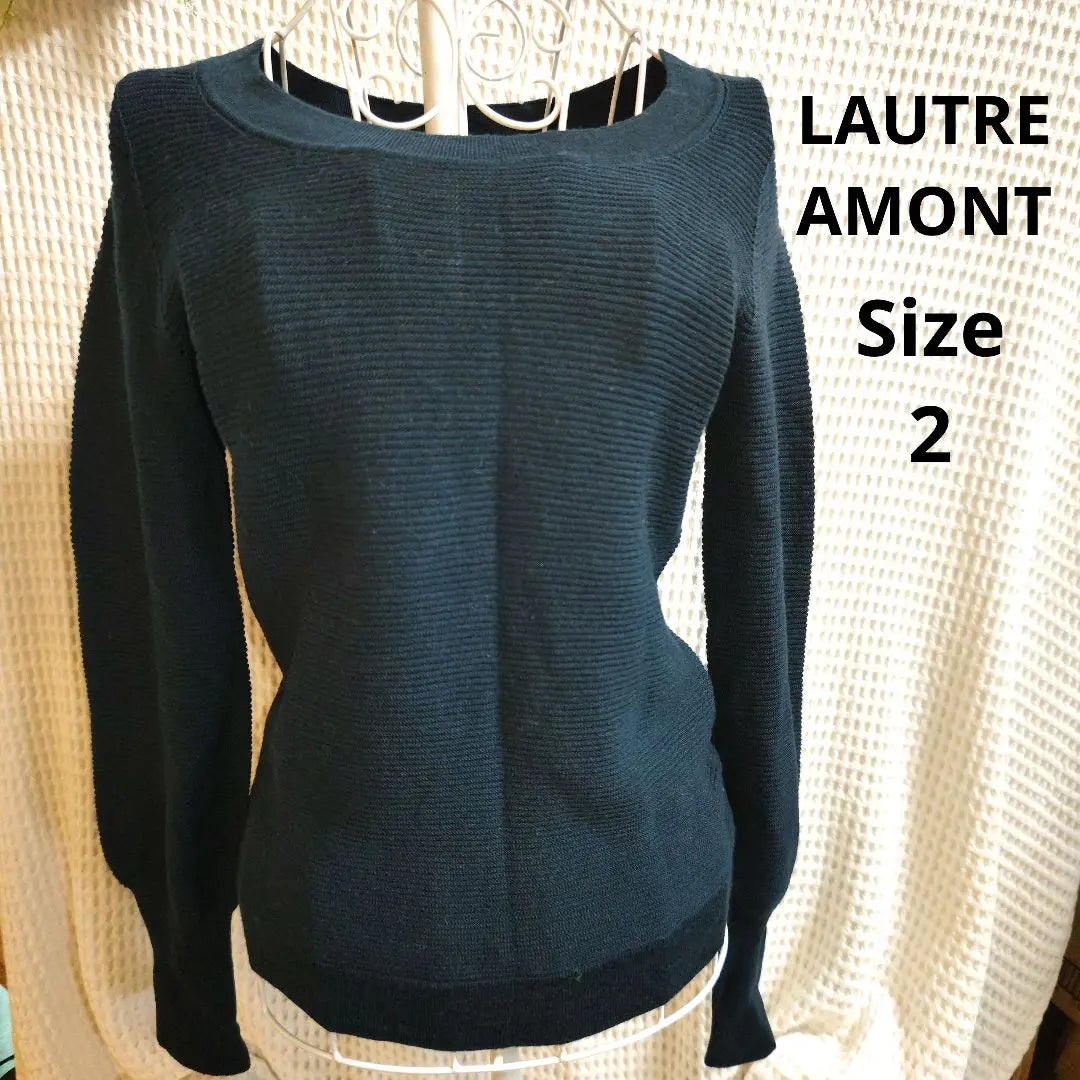 [Stylish☆Cute☆LAUTREAMONT] Navy sweater size 2