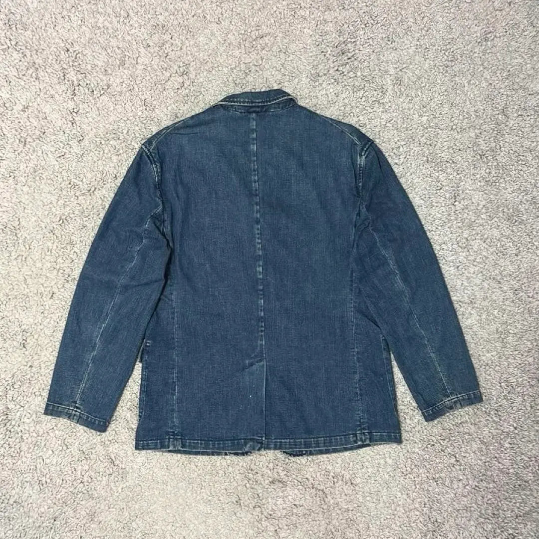 90s OLD GAP denim tailored jacket archive y2k