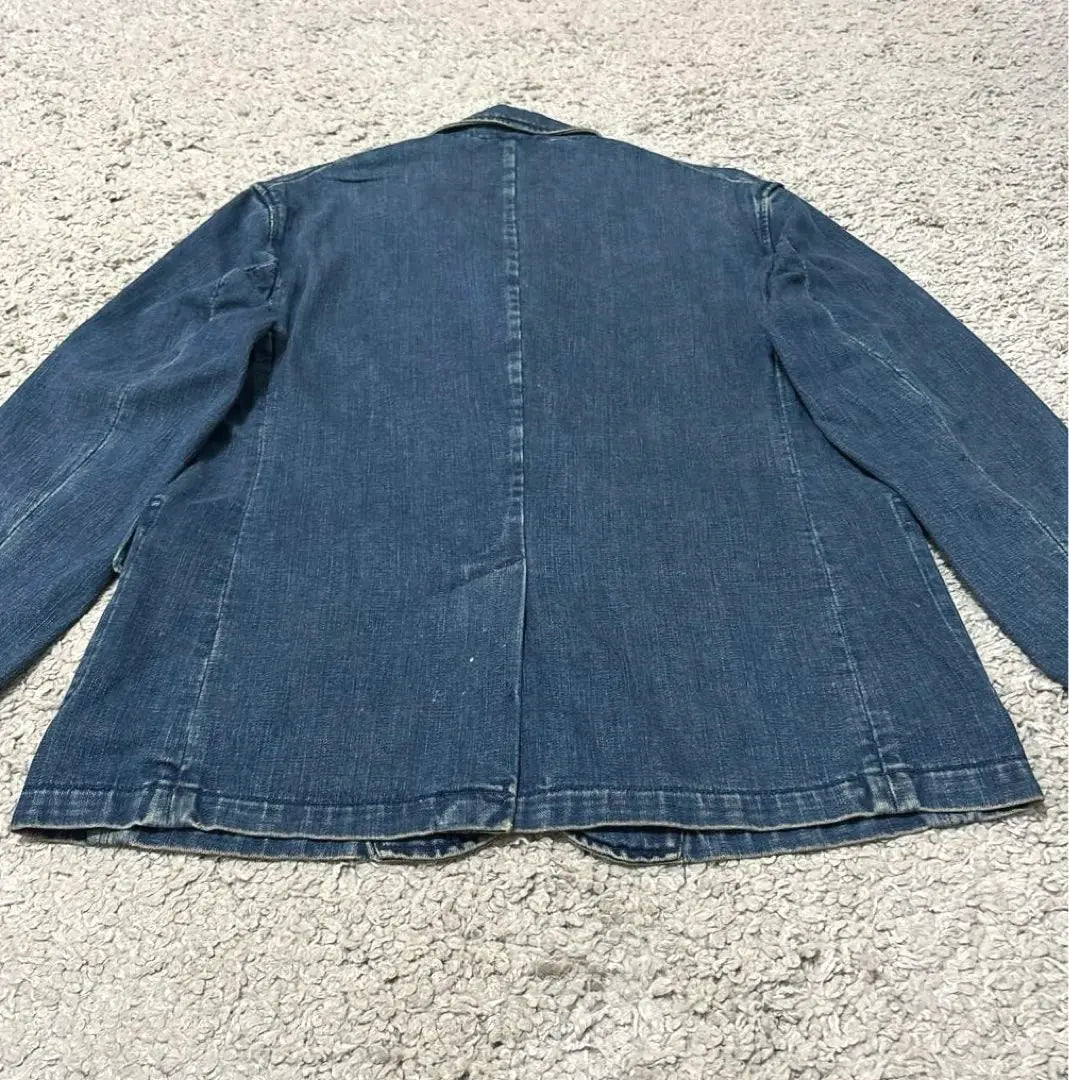 90s OLD GAP denim tailored jacket archive y2k