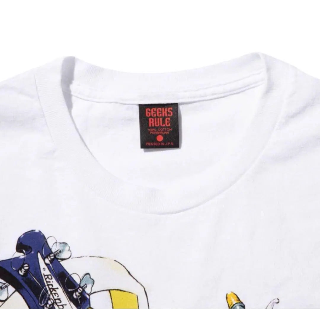 FLCL × GEEKS RULE tee FLIKRI T-shirt XL