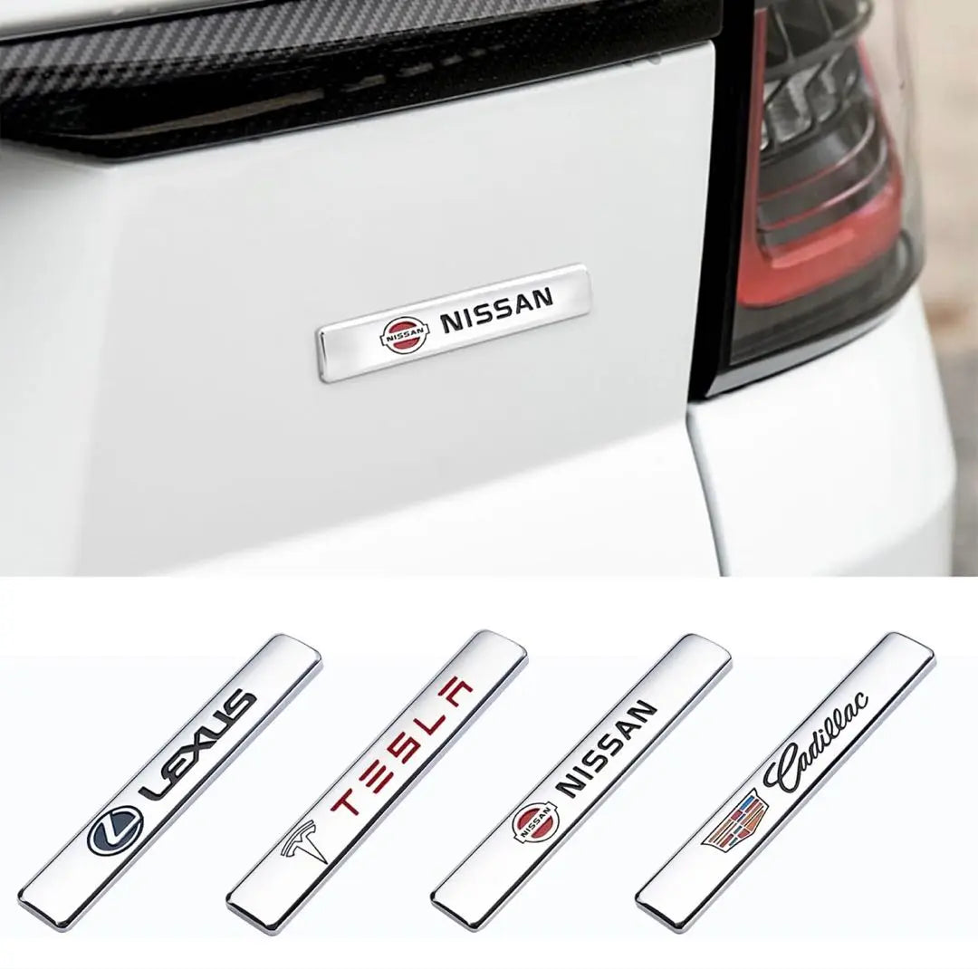 Mercedes 3D stickers Car emblems, alloys, body decorations Scratch resistant Wear resistant