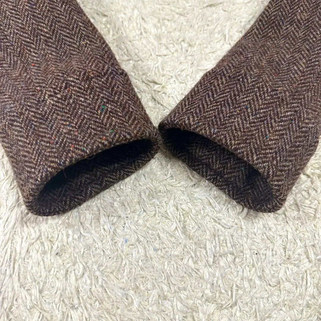 [Buen estado] Harris Tweed✖︎Uniqlo Walnut Button Herringbone M equivalente