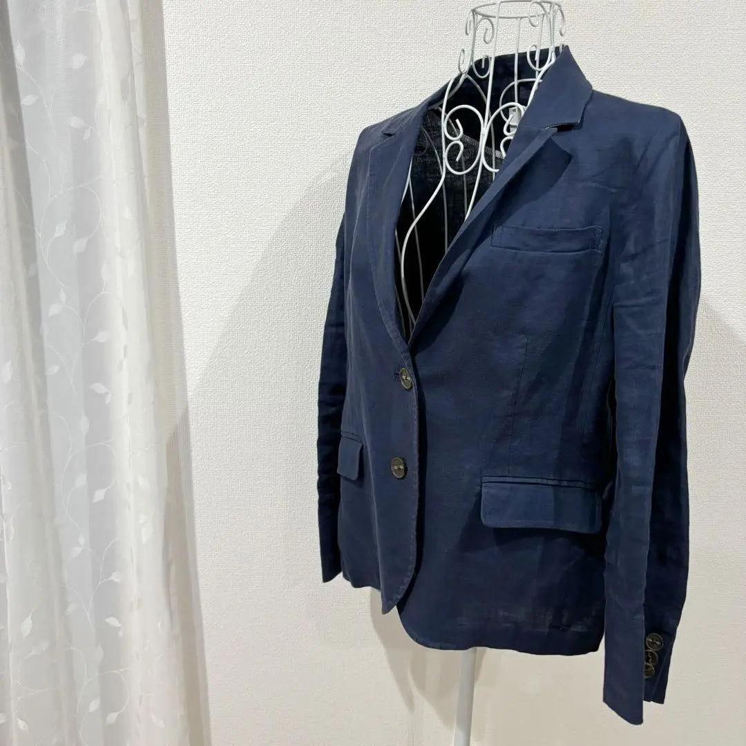 [Beauty] Simplicite Color jacket with summer pocket navy navy navy