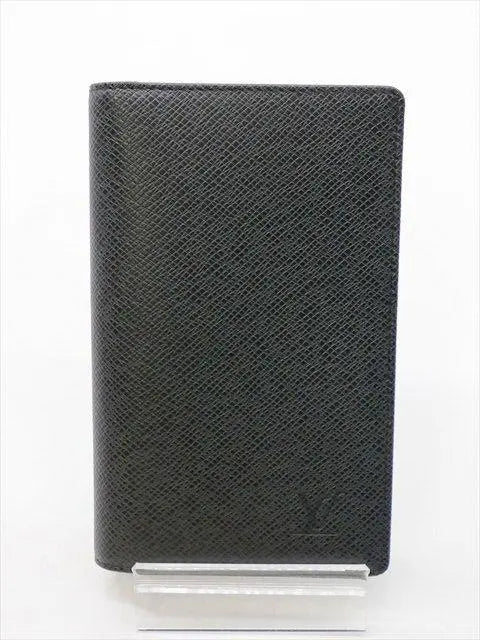 ★[2699] Unused *Louis Vuitton * Taiga notebook cover Agenda Posh