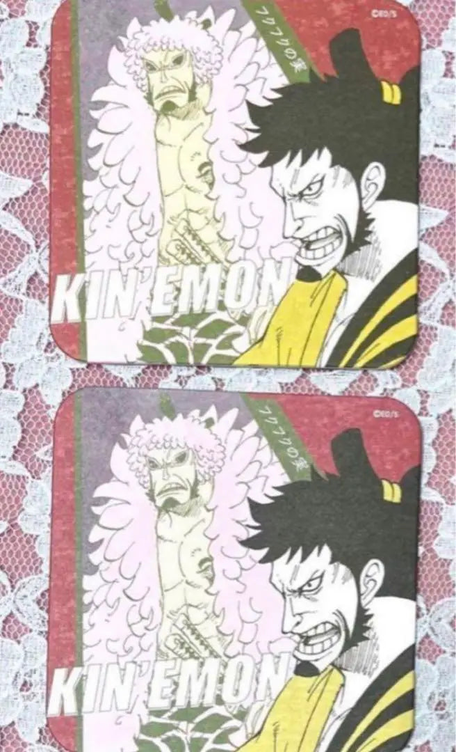 ONE PIECE Yamato Kaido Art Coaster Clear Card Sticker