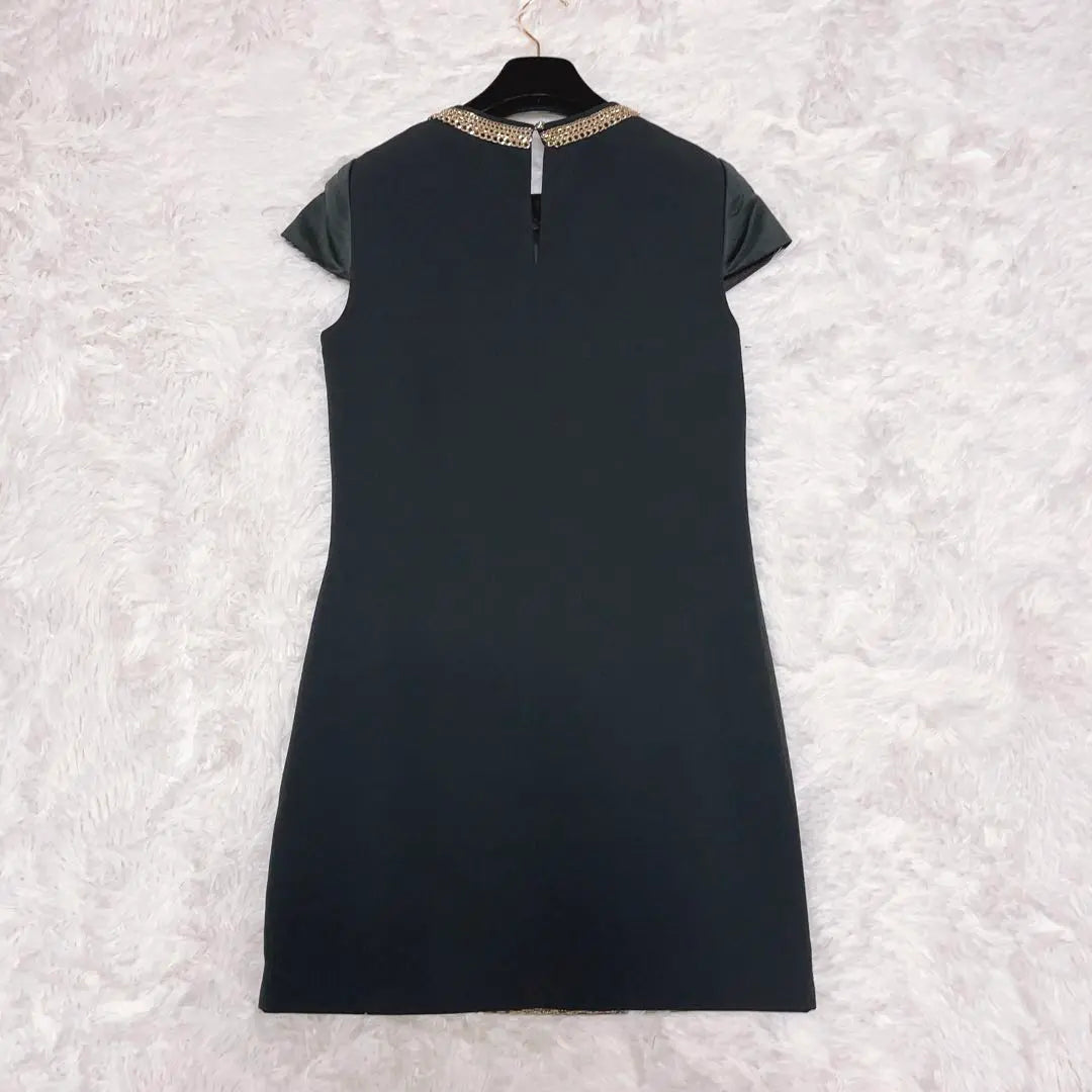 TED BAKER Bijou Design One Piece wedding Black Short Sleeve