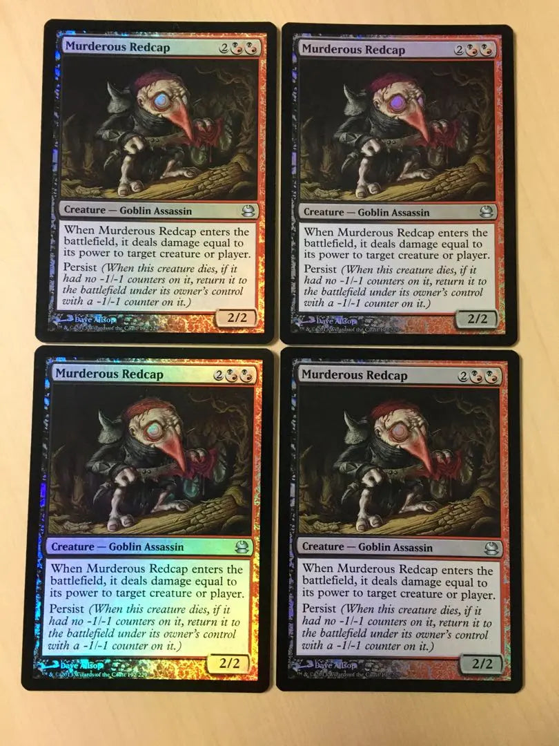 MTG Brutal Red Cap English Foil 4