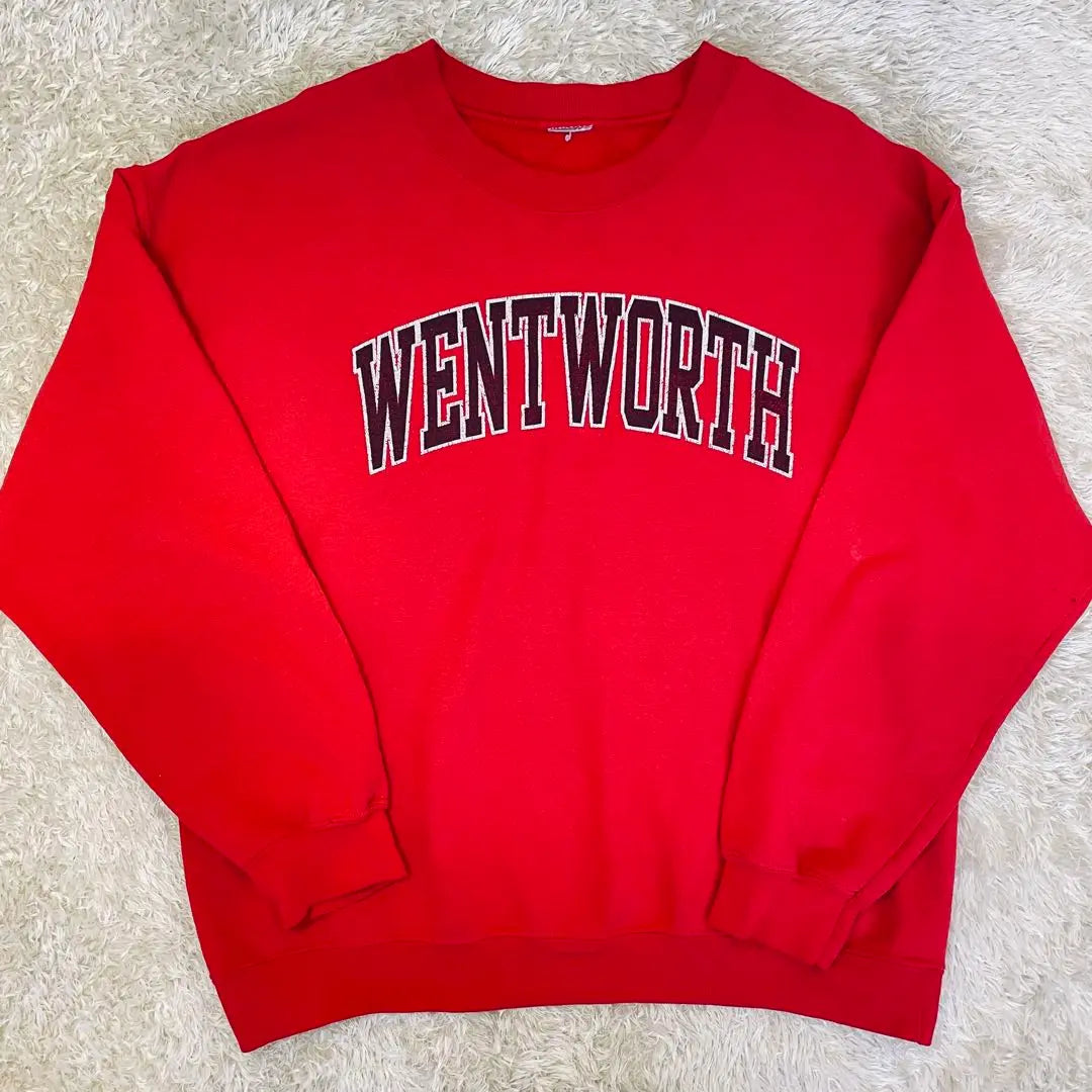 90s 00s sweatshirt sweatshirt red vintage clothing