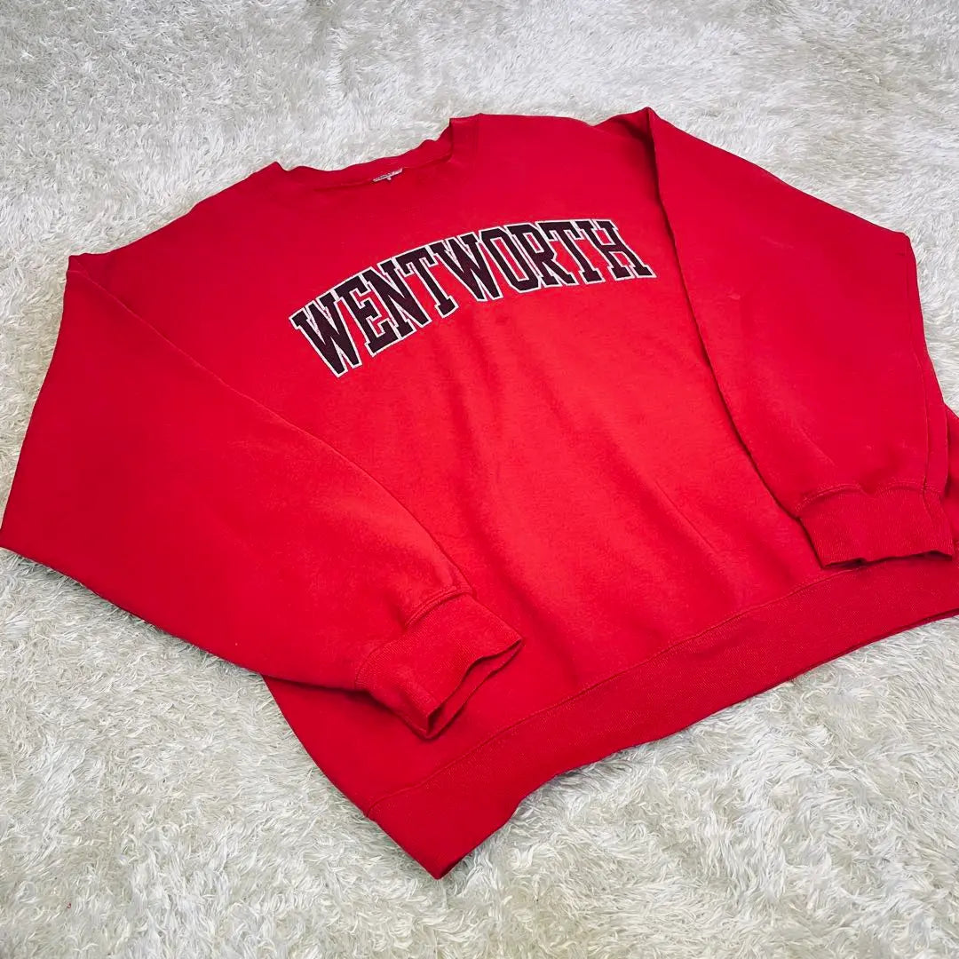 90s 00s sweatshirt sweatshirt red vintage clothing