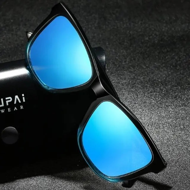 New *UV400 *Lightweight *Blue mirror Gradient *Sunglasses *Black *