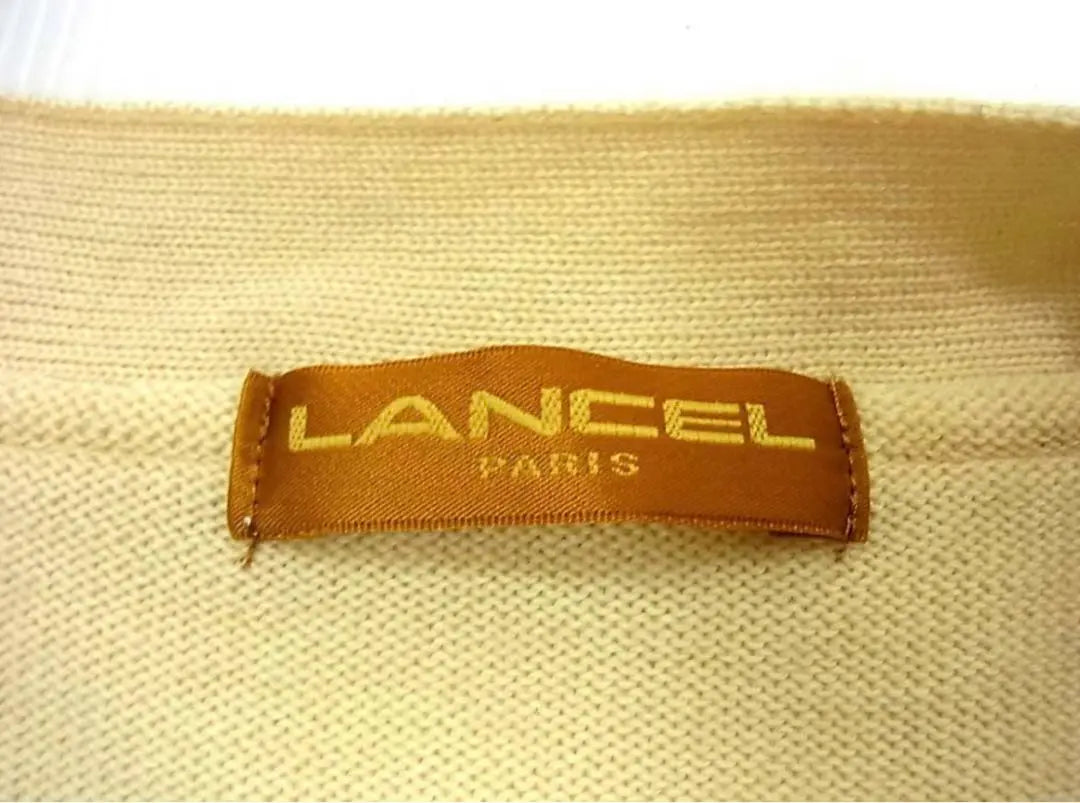 Lancel Jacket Cardigan Knit Men's L