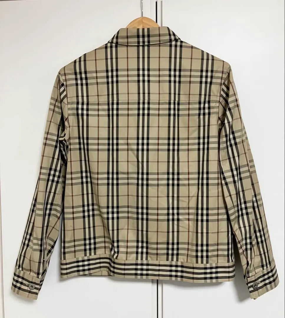 BURBERRY BLACK LABEL Nova check pattern jacket Free shipping