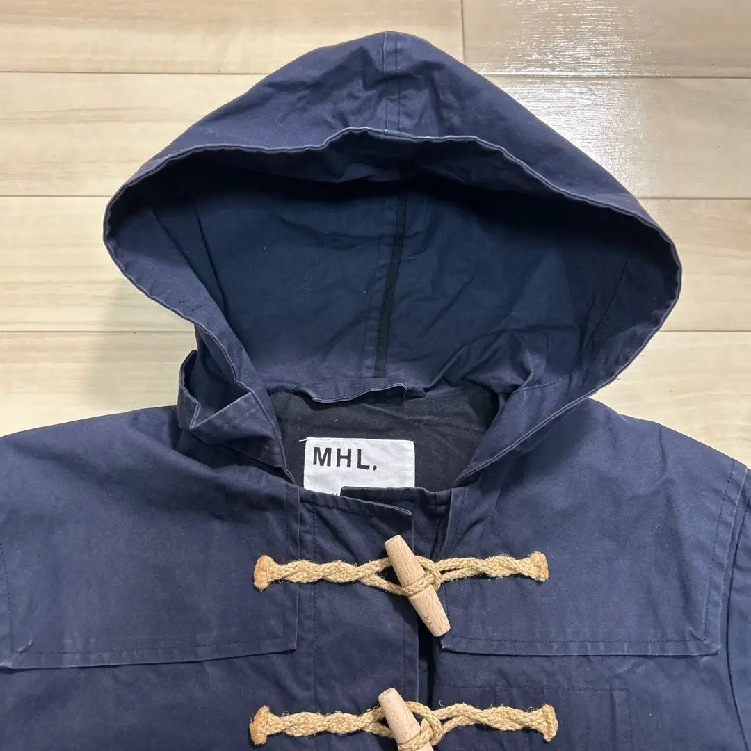 MHL. Duffel coat Washed Waxed Cotton | MHL. ダッフルコート WASHED WAXED COTTON