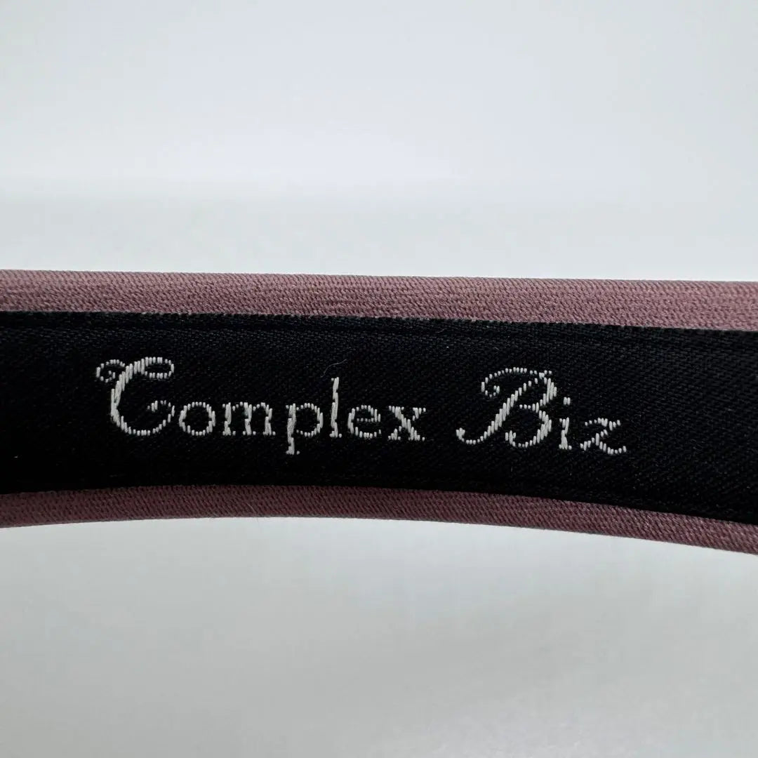 COMPLEX BIZ Dark Pink Silk Headband