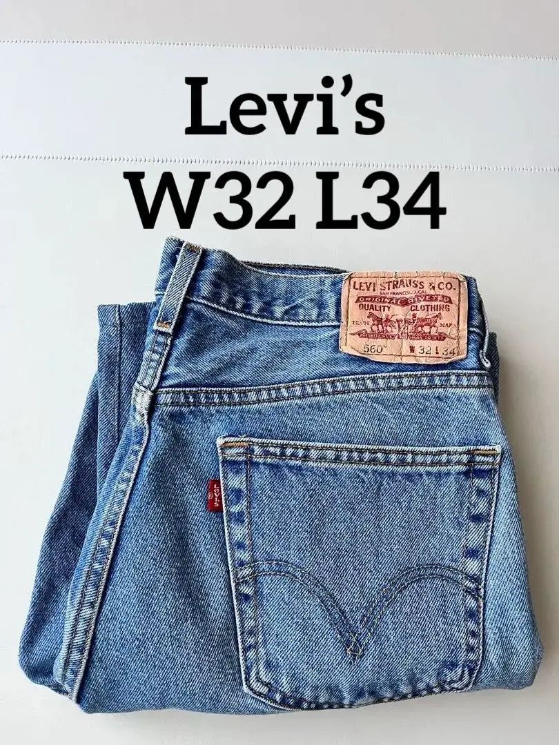 ④ LEVI'S Damage Processing Denim Pants Anti -Denim | ④Levi's ダメージ加工デニムパンツ　古着デニム