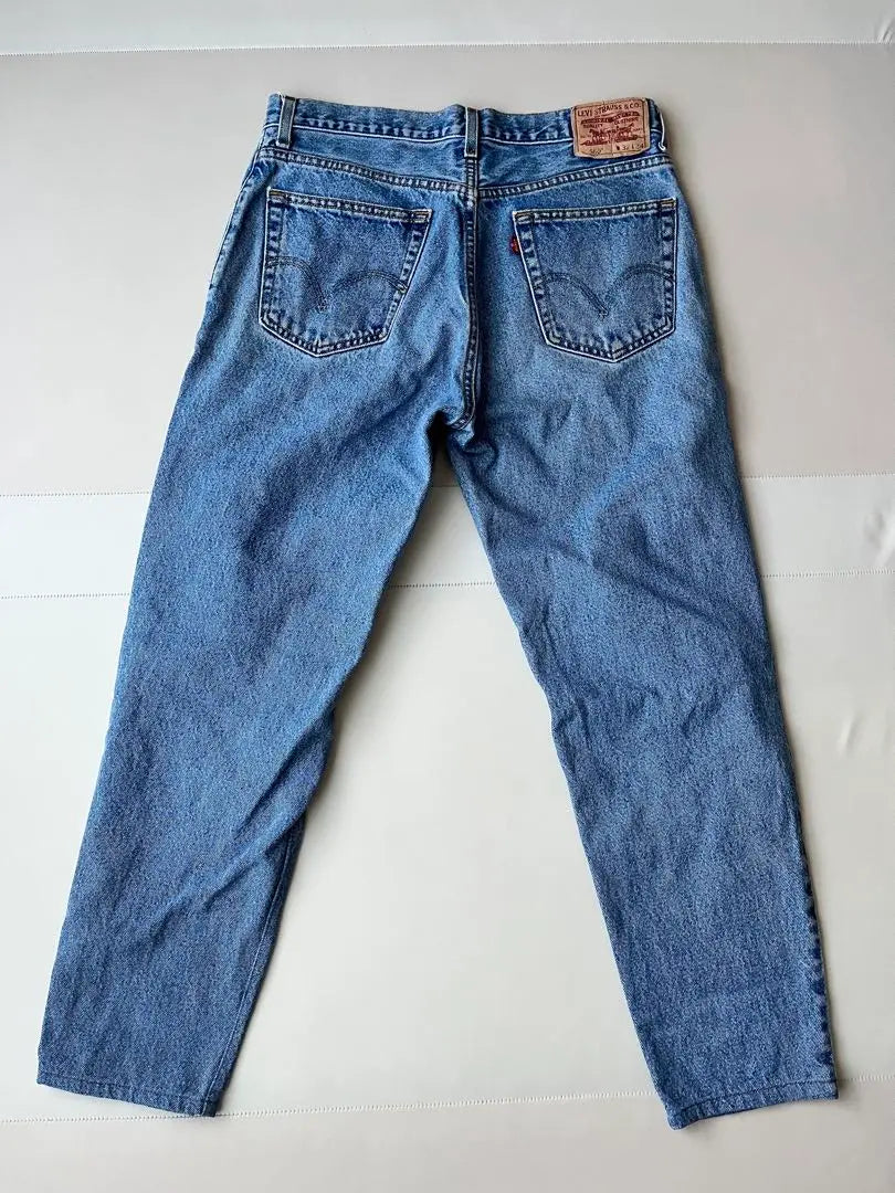 ④ LEVI'S Damage Processing Denim Pants Anti -Denim | ④Levi's ダメージ加工デニムパンツ　古着デニム