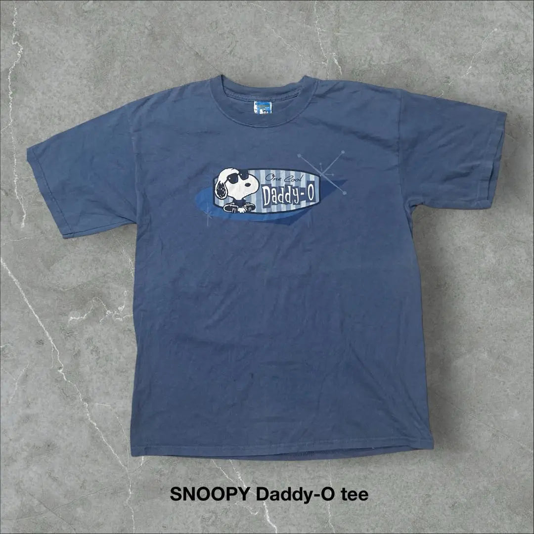 SNOOPY Daddy-O T-shirt Mexico PEANUTS tag