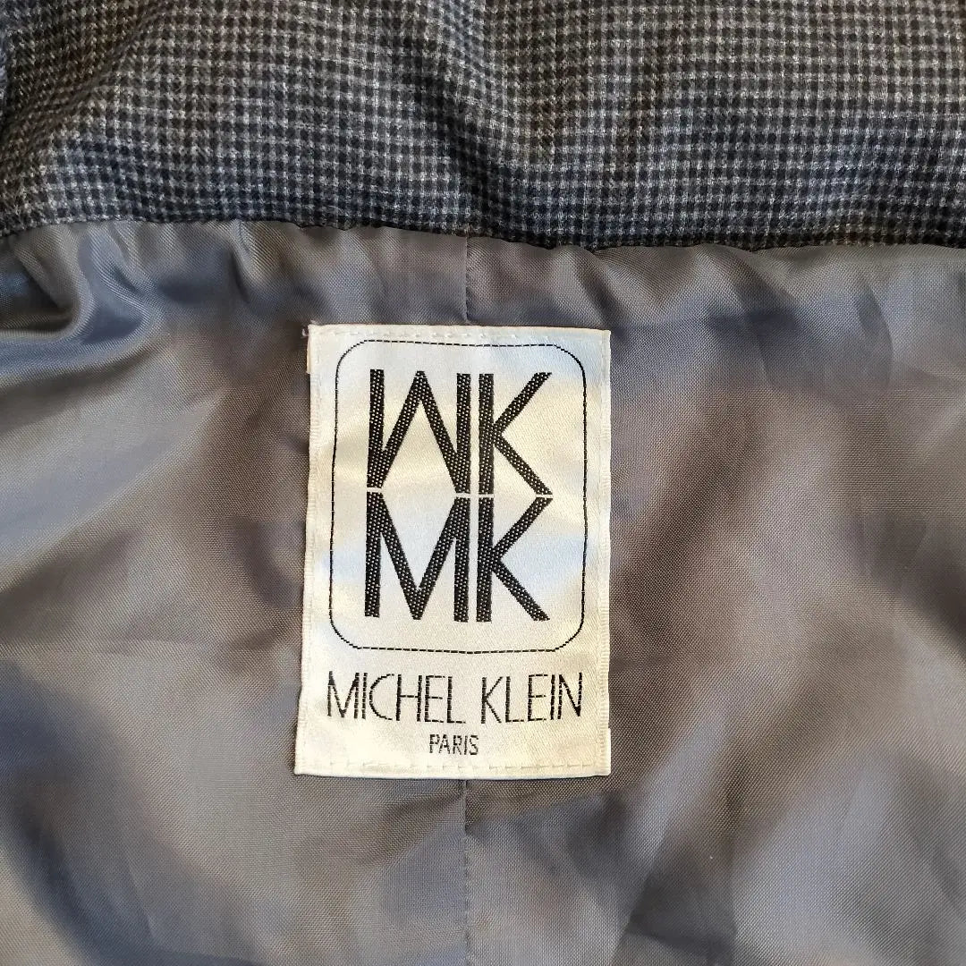 MK Michel Klein Michelkel Down Court Check Gray