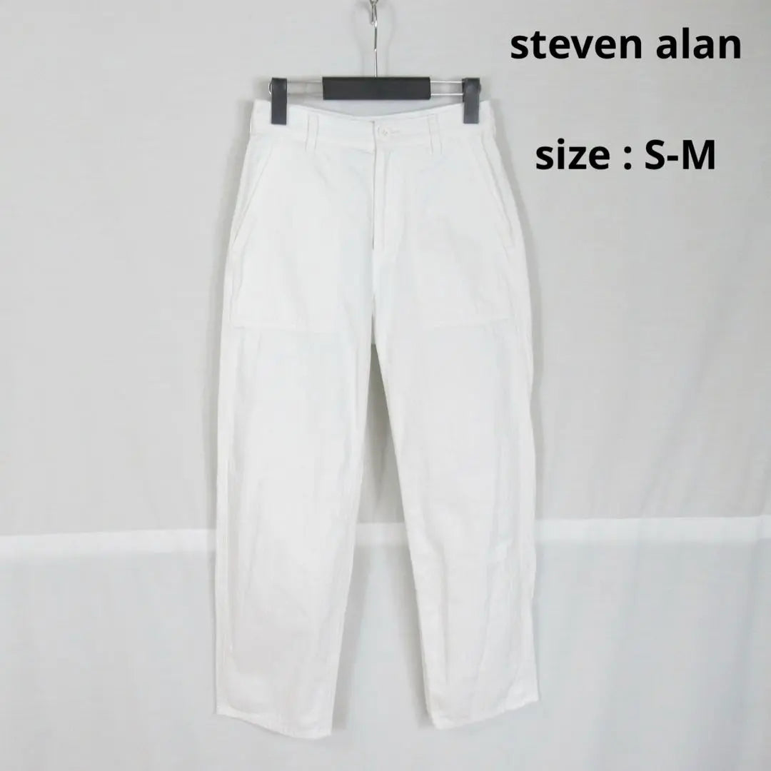 steven alan / white baker work trousers