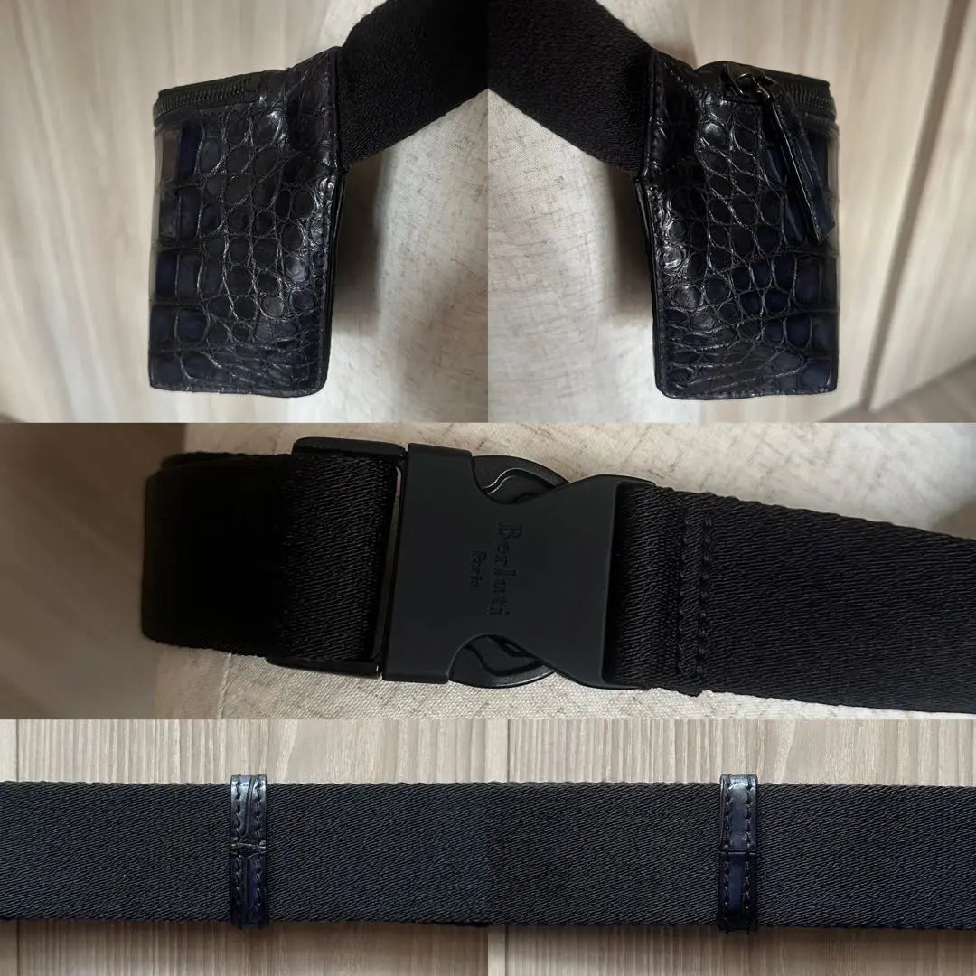 Custom-made 3 million Berluti Compliance Alligator Belt Bag One of the World