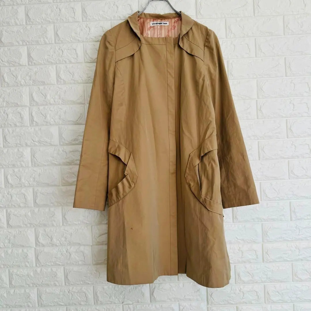 VIVIENNE TAM Vivienne TAM Collarless Coat Spring Coat