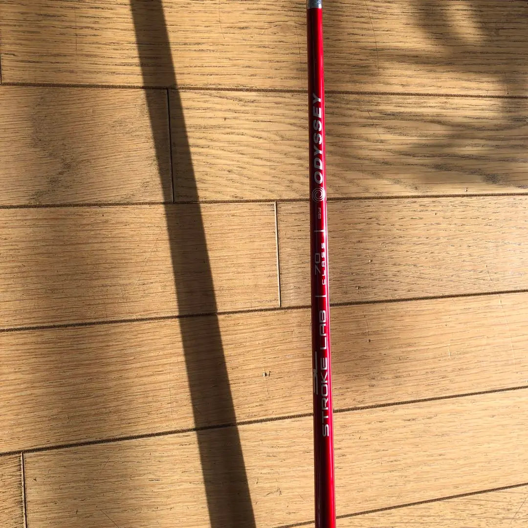 Odyssey 34 inch (mallet type) putter with head cover, close to unused