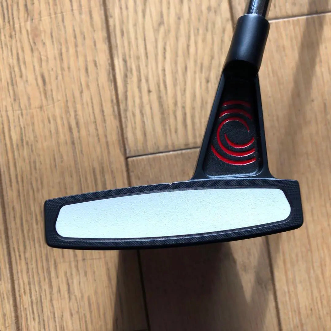 Odyssey 34 inch (mallet type) putter with head cover, close to unused