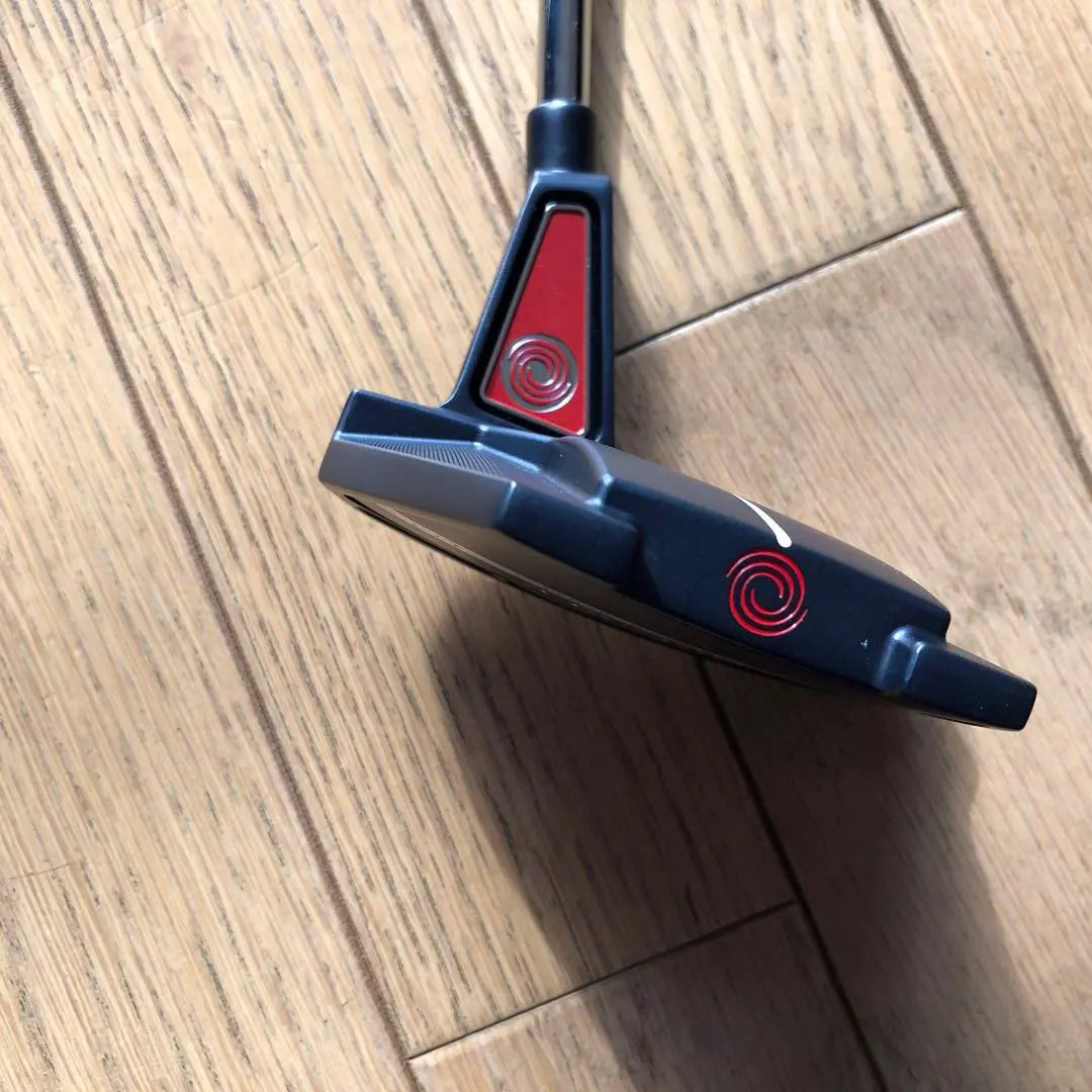 Odyssey 34 inch (mallet type) putter with head cover, close to unused