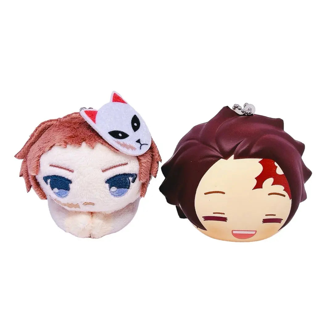 ⭐️Anonymous delivery⭐️Demon Slayer Keychain Tanjiro Rusbito Set of 2, Clothing